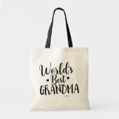 'S WERELDS BESTE OMA Gepersonaliseerde Aangepaste  Tote Bag (Voorkant)