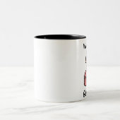 's Werelds beste oma-mok Tweekleurige Koffiemok (Center)