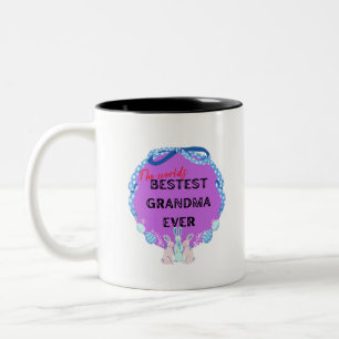 's Werelds beste oma ooit Tweekleurige Koffiemok