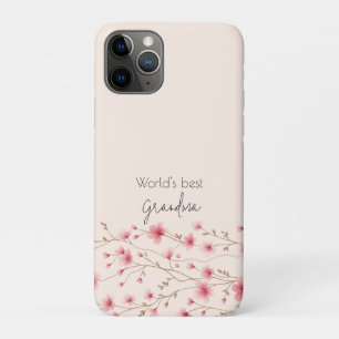 'S Werelds Beste Oma - Pastel Bloemen Gepersonalis Case-Mate iPhone Case