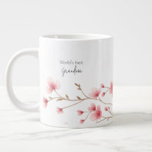 'S Werelds Beste Oma - Pastel Bloemen Gepersonalis