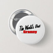 's Werelds beste oma Ronde Button 5,7 Cm (Voorkant /achterkant)