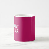 'S WERELDS BESTE OMA roze KOFFIE MOK (Center)