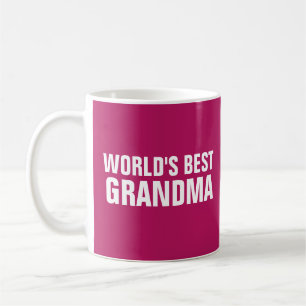 'S WERELDS BESTE OMA roze KOFFIE MOK