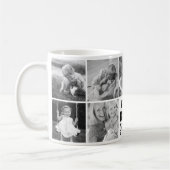 'S Werelds Beste Oma Zwart-Wit Fotocollage Koffiemok (Links)