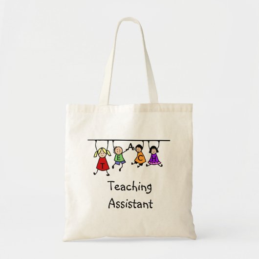 's Werelds beste onderwijsassistent met Kinder Car Tote Bag (Voorkant)