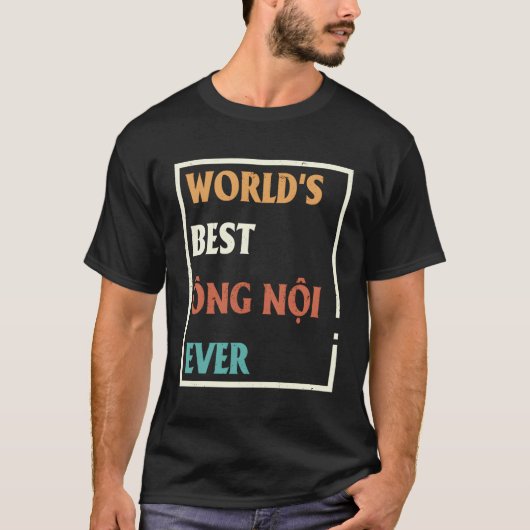 's Werelds beste Oni ooit Vaders Vietnamees T-shirt (Voorkant)