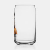 's Werelds beste ooit Funcle oom Funny Llama Blikvorm Glas (Links)