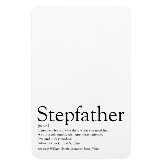 's Werelds beste ooit stepfather, Stepdad Definiti Magneet (Verticaal)