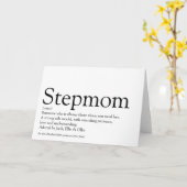 's Werelds beste ooit Stepmoeder, Stepmoeder Defin Kaart (Gele Bloem)