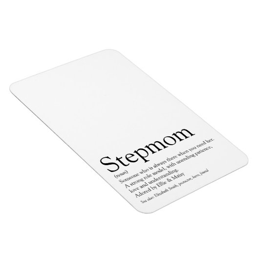 's Werelds beste ooit Stepmoeder, Stepmoeder Defin Magneet (Rechterzijde)
