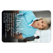 's Werelds beste oom, Funcle Definition Foto Magneet (Horizontaal)