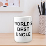 's Werelds beste oom Koffiemok<br><div class="desc">Klassieke en grappige 's Werelds beste mok voor de Kantoor!!</div>