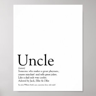 's Werelds beste oom ooit, 'Funcle Modern Definiti Poster