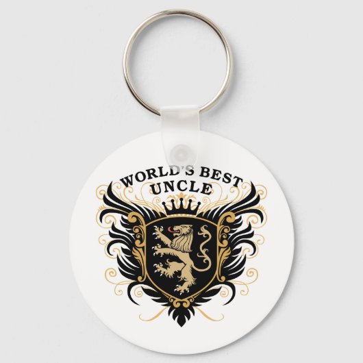 's Werelds beste oom Sleutelhanger (Voorkant)