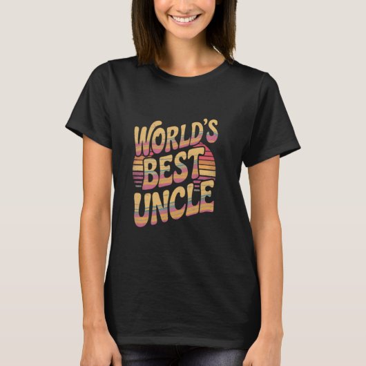 's Werelds beste oom T-shirt (Voorkant)