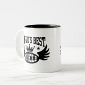 's Werelds beste oom Tweekleurige Koffiemok (Voorkant links)