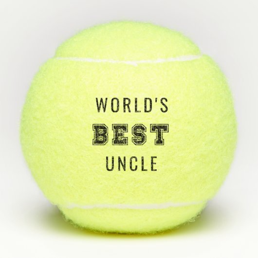's Werelds beste oommonogrammed Tennisballen (Voorkant)