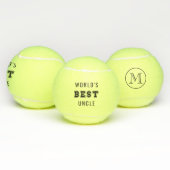 's Werelds beste oommonogrammed Tennisballen (Multi)