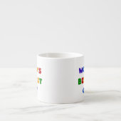 's Werelds beste Opa Bright Colors Gifts Espresso Kop (Voorkant)