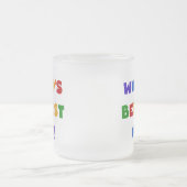 's Werelds beste Opa Bright Colors Gifts Matglas Koffiemok (Center)