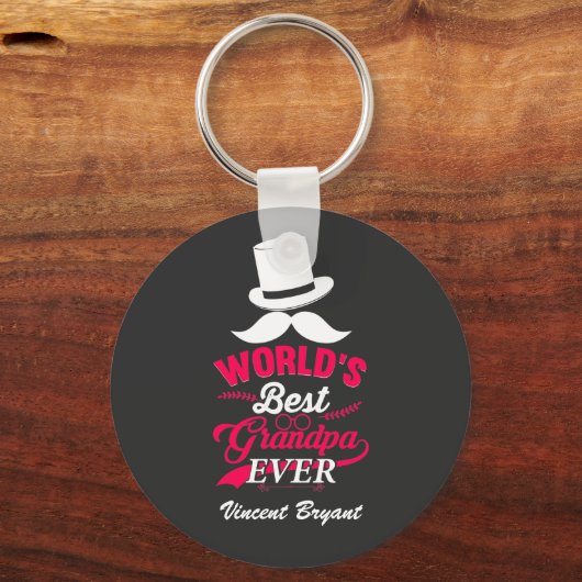 's Werelds beste opa ooit Sleutelhanger (Voorkant)