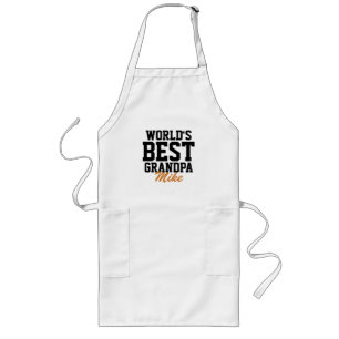 's Werelds beste opa Vaderdag Grilling Apron Lang Schort