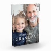 'S Werelds beste opa van het afgelopen jaar Fotoblokken (Links)