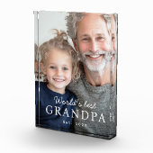 'S Werelds beste opa van het afgelopen jaar Fotoblokken (Rechts)