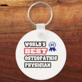 's Werelds beste osteopathische arts Sleutelhanger (Voorkant)