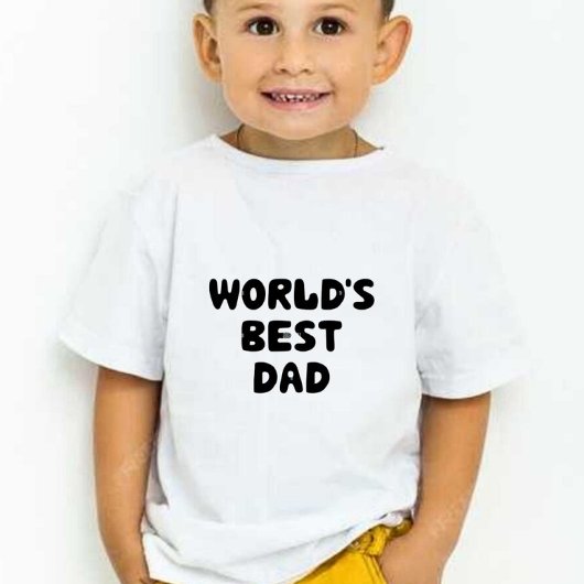 's Werelds Beste Pap Baby Tshirts