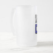 's Werelds beste pap bevuilde Mok (Voorkant links)