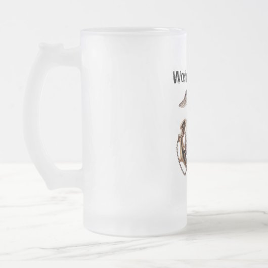 's Werelds beste pap bier mok (Links)