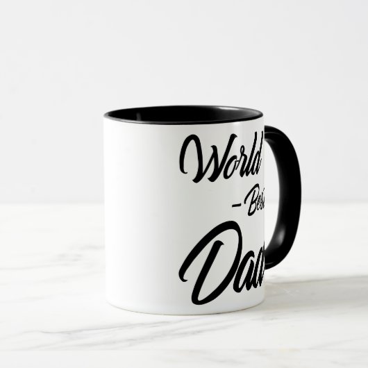 's Werelds beste pap Mok, 's Werelds beste vader Mok (Voorkant rechts)