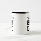 's Werelds Beste Pap Mok | Vaderdag cadeau (Center)