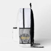 's Werelds Beste Pap Vaderdag BP Bedrukte Rugzak (Rechts)