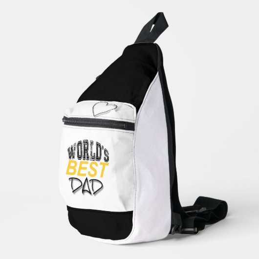 's Werelds Beste Pap Vaderdag PCSB Sling Bag (Rechterhoek)