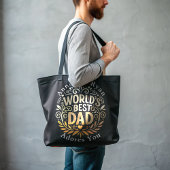 's Werelds Beste Pap -  Vaders Cadeau Tote Bag