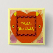 's Werelds beste papa Button (Voorkant)