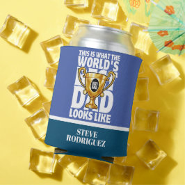 's Werelds beste papa cadeau voor Vaderdag of verj Blikjeskoeler