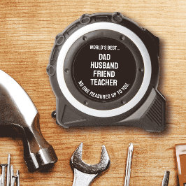 's Werelds beste papa Custom Rolmaat