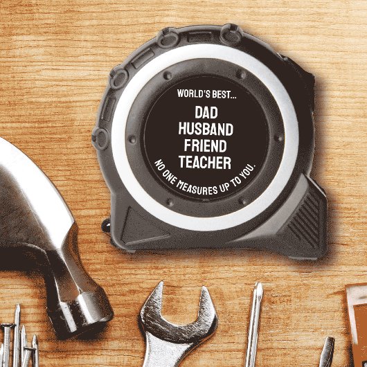 's Werelds beste papa Custom Rolmaat