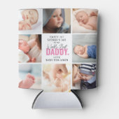 's Werelds beste papa fotocollage Blikjeskoeler (Voorkant)