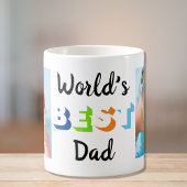 's Werelds beste papa foto's Koffiemok