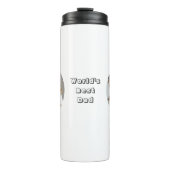 's Werelds Beste Papa Thermische Tumbler Gepersona Thermosbeker (Voorkant)