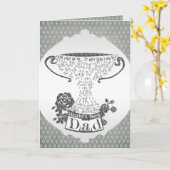 'S Werelds beste papa trofee tekst ontwerp Kaart (Gele Bloem)