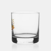 's Werelds beste papa typografie  gebergte Whisky Glas (Links)