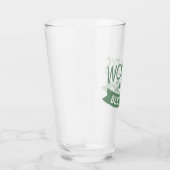 's Werelds beste papa typografie Modern Classic Glas (Rechts)