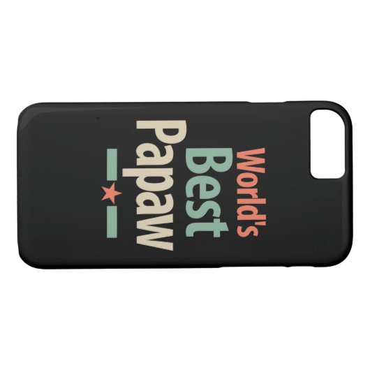 's Werelds beste papaw | Vader Gift Case-Mate iPhone Case (Achterkant (Horizontaal))