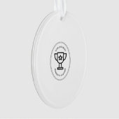 's Werelds beste partner in het huishouden Ornament (voorkant)